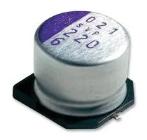 Panasonic OS-CON 6SVPC330M Conductive Polymer Aluminum Solid Capacitor (330µF, 6.3V, 17mΩ, SMD) RC-LIFE