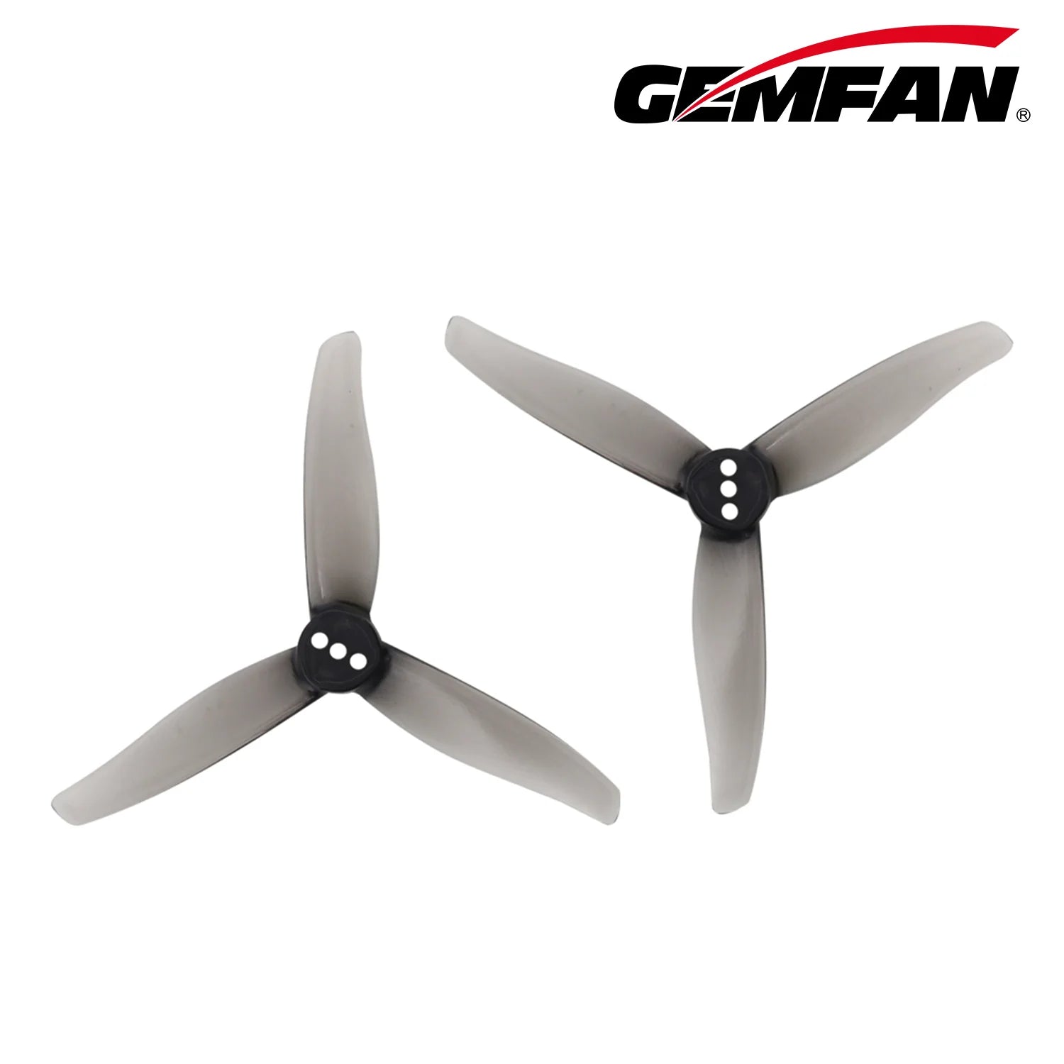 3016 Hurricane PC 3 Blade - Clear Grey GEMFAN
