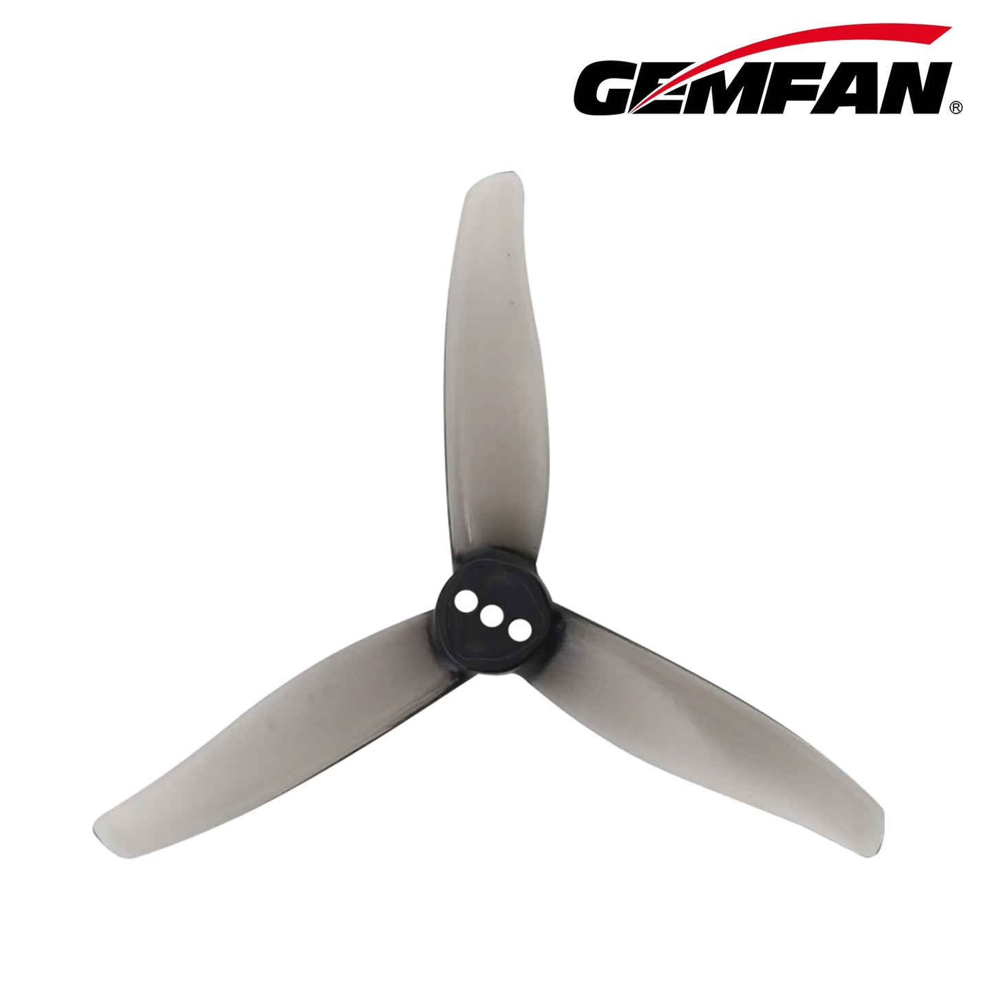 3016 Hurricane PC 3 Blade - Clear Grey GEMFAN