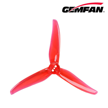 GEMFAN 4023 Hurricane PC 3 Blade - Clear Red GEMFAN