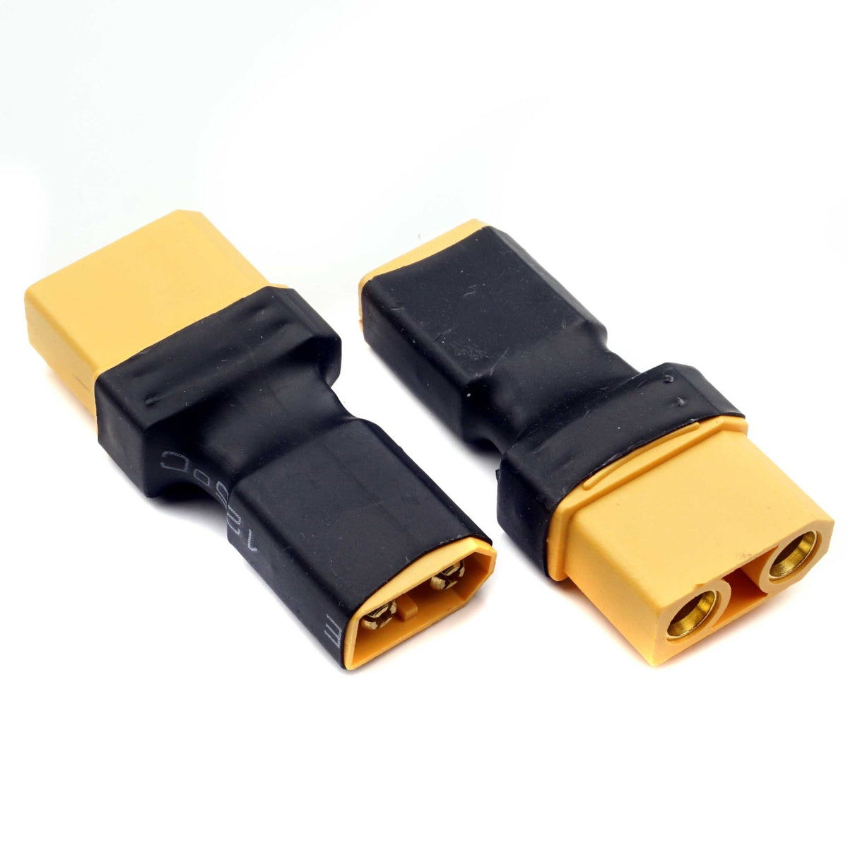 XT90 Female to XT60 Male (or XT90 Male to XT60 Female) No-Wire Adapter (Gold-Plated, High-Current) RC-LIFE