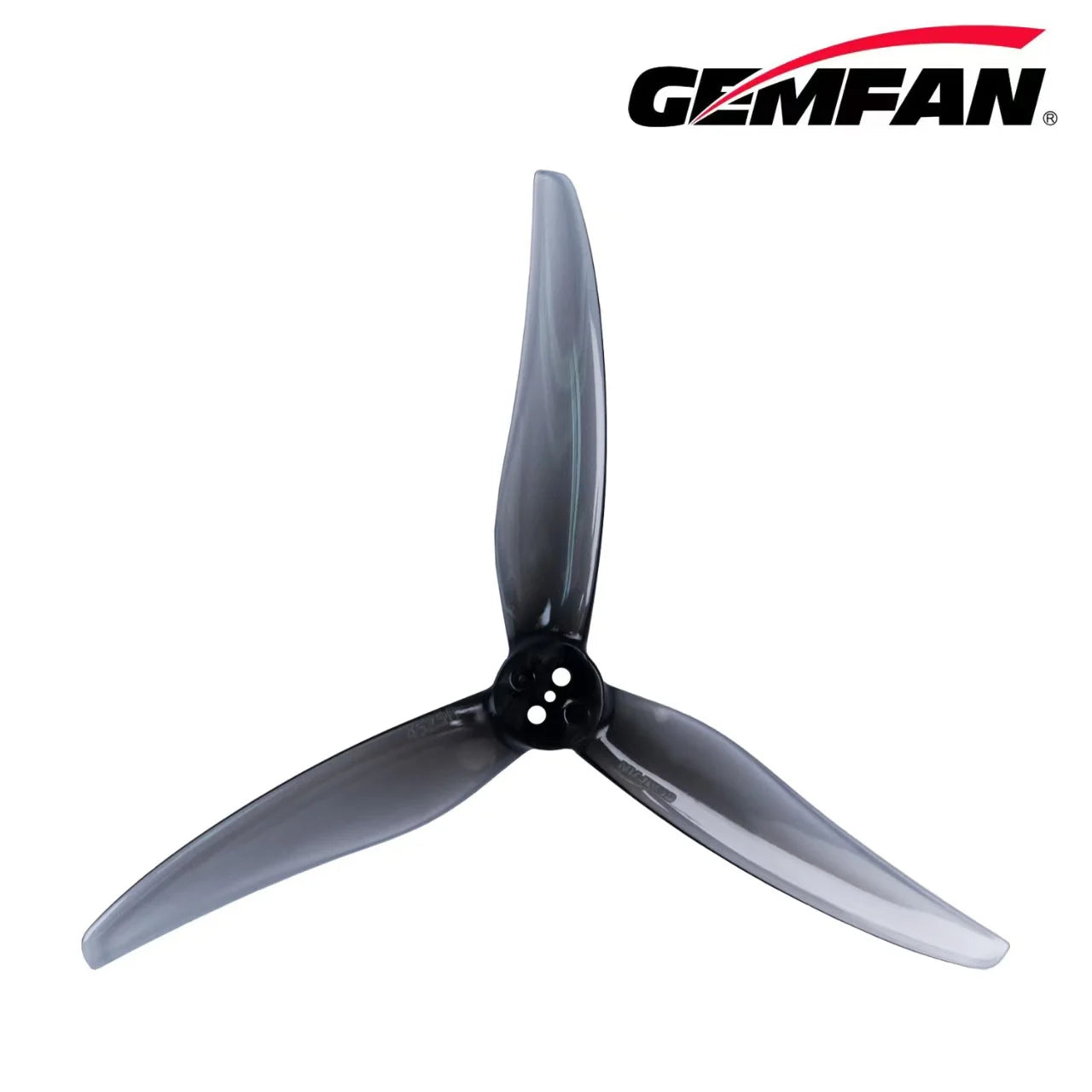 GEMFAN 4525 Hurricane PC 3 Blade - Clear Grey GEMFAN