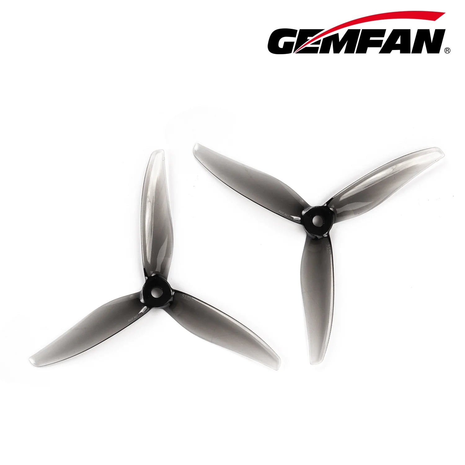 5127 Hurricane PC 3 Blade - Clear Gray GEMFAN