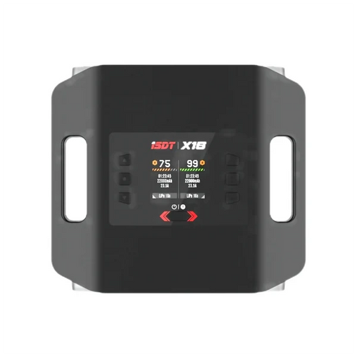 ISDT X16 Dual-Channel Smart Charger for 2–16S LiPo Batteries (1100W × 2, AC 100-240V / DC 10-34V) RC-LIFE