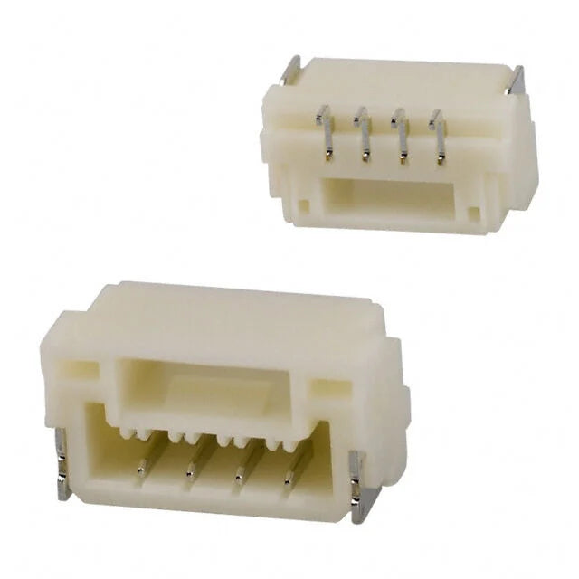 JST SM04B-GHS-TB GH Series 4-Pin Right-Angle SMT Connector Header (1.25mm Pitch) RC-LIFE