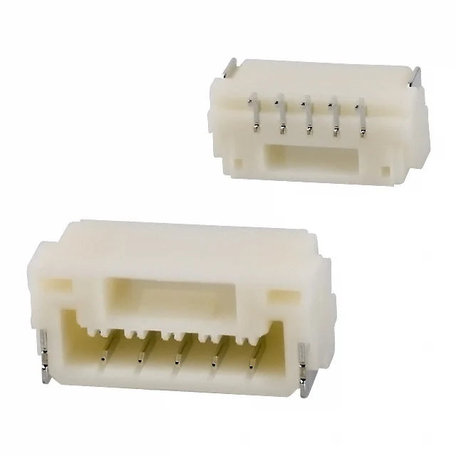 JST SM05B-GHS-TB(LF)(SN) GH Series 5-Pin Right-Angle SMT Connector Header (1.25mm Pitch) RC-LIFE