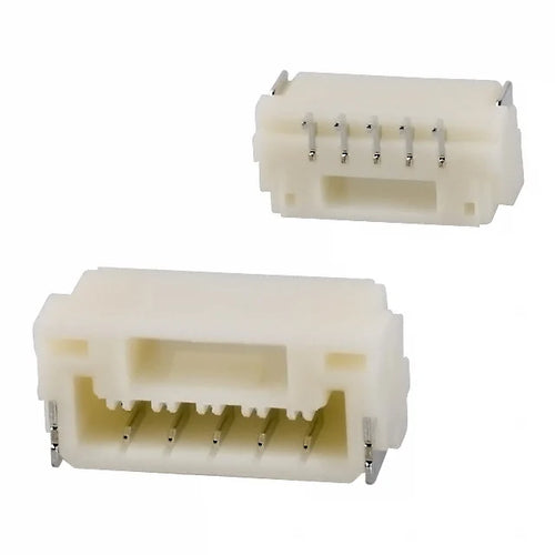 JST SM05B-GHS-TB(LF)(SN) GH Series 5-Pin Right-Angle SMT Connector Header (1.25mm Pitch) RC-LIFE