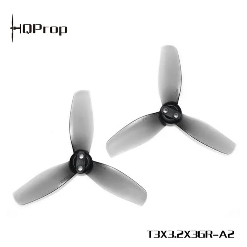 HQProp T3X3.2X3 3-Blade Propellers for DJI Avata 2 (Polycarbonate, 2CW+2CCW) - Grey HQProp