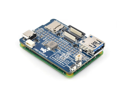 Waveshare CM5-NANO-A Expansion Board for Compute Module 5 (55x41mm) Waveshare Electronics