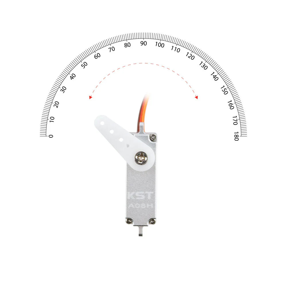 KST A08H V6.0 Coreless Metal Gear HV Micro Servo – 3.2Kgf.cm 0.09sec