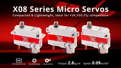 KST X08N V6.0 Micro Servo – 2.8Kgf.cm 0.09sec