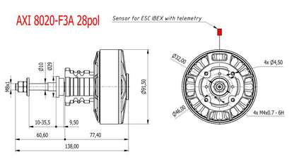 AXI 80.20 F3A KV155/170/190