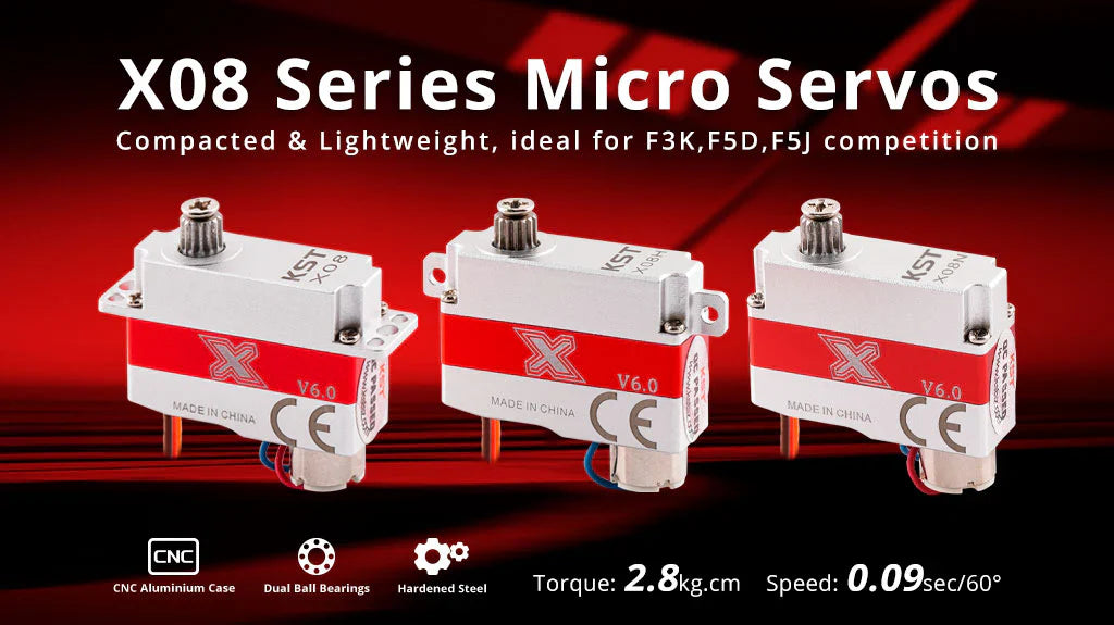 KST X08H V6.0 Micro Servo – 2.8Kgf.cm 0.09sec