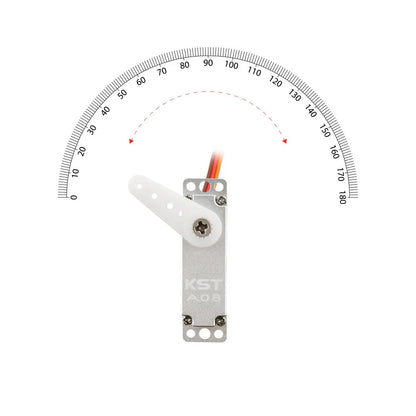 KST A08 V6.0 Coreless Metal Gear HV Micro Servo – 3.2Kgf.cm 0.09sec