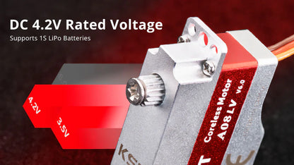 KST A08 LV V6.0 Micro Servo – 2.0Kgf.cm 0.15sec