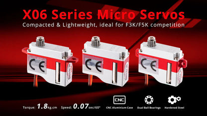 KST X06 V6.0 HV Digital Metal Gear Micro Servo 1.8Kgf.cm 0.07sec