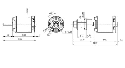 AXI 2220/16 GOLD LINE V3