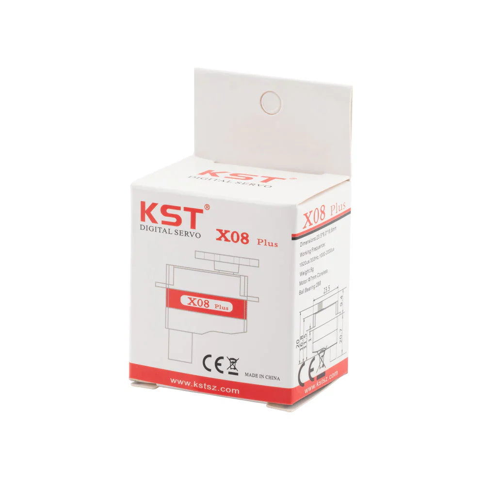 KST X08 Plus V2.0 Micro Servo 5.3Kgf.cm 0.09sec 9.0g 8mm
