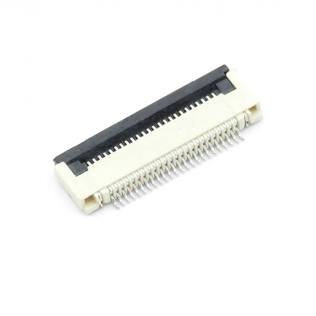 FFC2B35-24-G 24-Pin FPC/FFC ZIF Connector (0.5mm Pitch, Bottom Contact, SMD) RC-LIFE