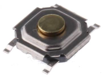 ALPS SKQGABE010 Tactile Switch 5.2x5.2mm Vertical Surface Mount (1.57N / 160gf, SPST, SMD) RC-LIFE