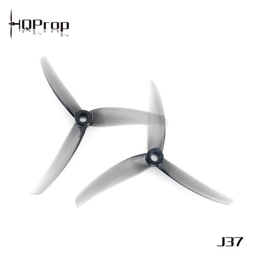HQProp Juicy J37 3-Blade 4.9" Propellers - Grey HQProp