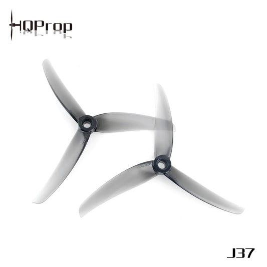 HQProp Juicy J37 3-Blade 4.9" Propellers - Grey HQProp