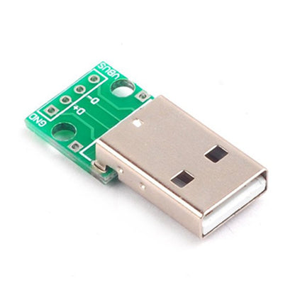 Title: OKY3447-2 USB 2.0 Type-A Male to 4-Pin DIP Breakout Board rc-life